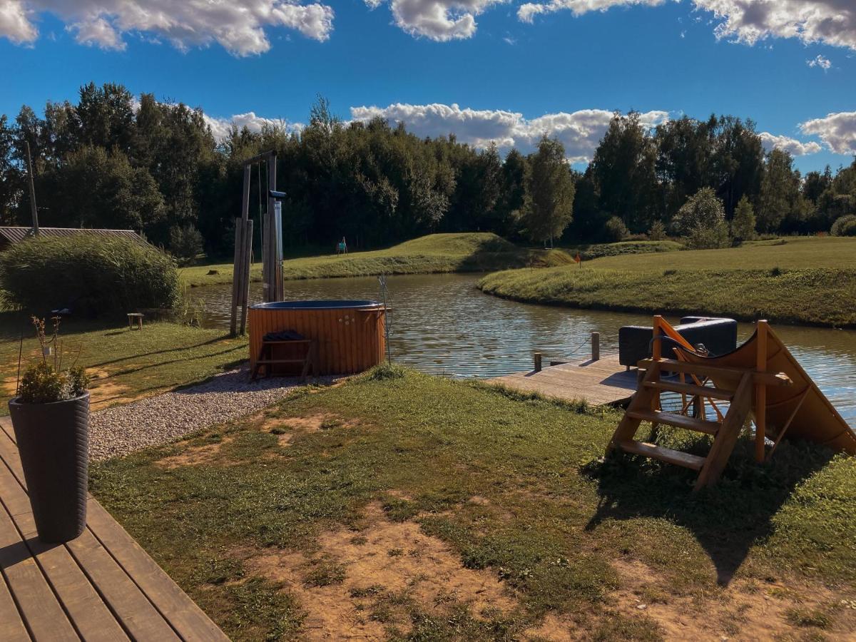 Affittacamere Starp Debesim Un Zemi Krāslava Esterno foto